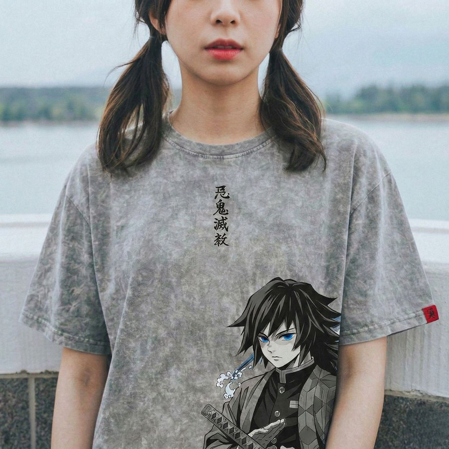 TOMIOKA - STONE WASH T-SHIRT