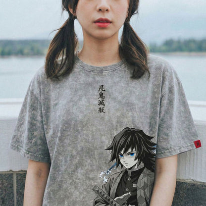 TOMIOKA - STONE WASH T-SHIRT