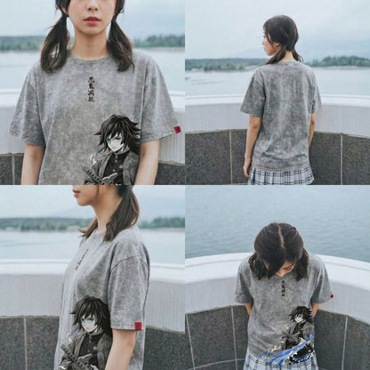 TOMIOKA - STONE WASH T-SHIRT
