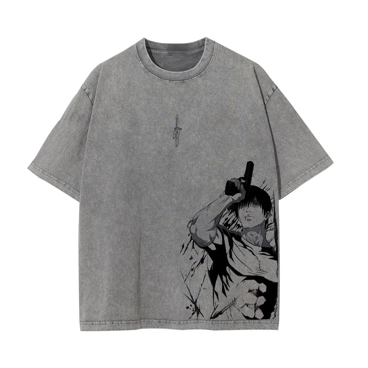 TOJI FUSHIGURO - RELAXED WASH T-SHIRT