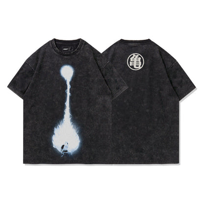 KAMEHAMEHA ACID WASH TEE