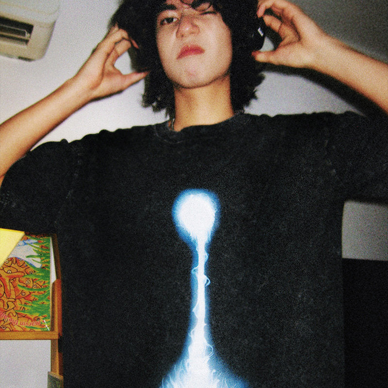 KAMEHAMEHA ACID WASH TEE