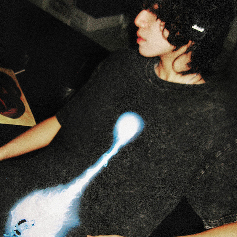 KAMEHAMEHA ACID WASH TEE