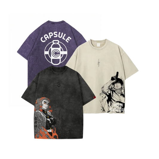 STAPLE 3-PACK – STONE WASH T-SHIRT
