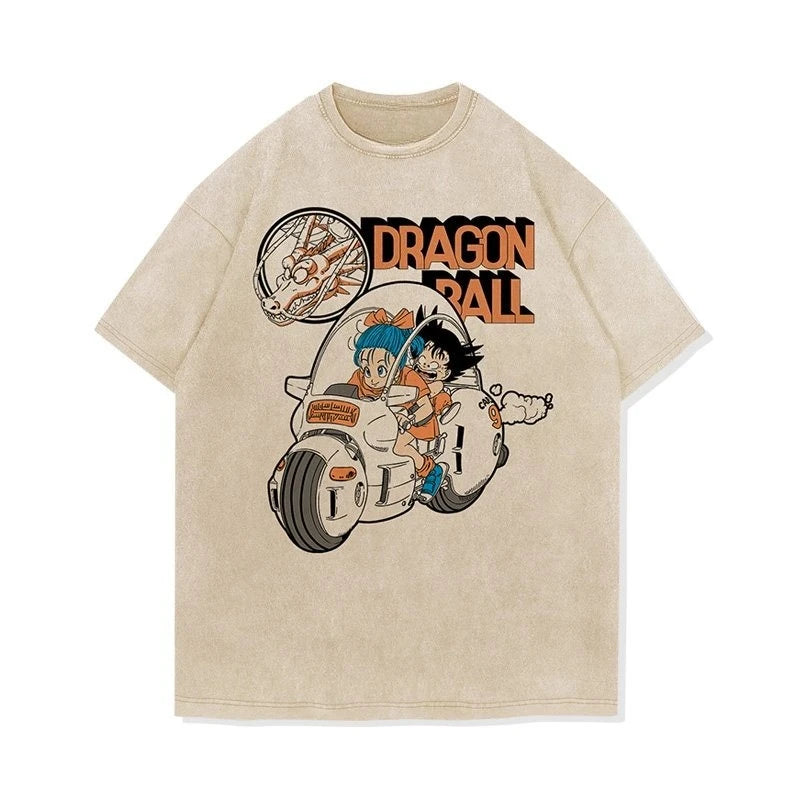 DRAGON BALL - STONE WASH T-SHIRT