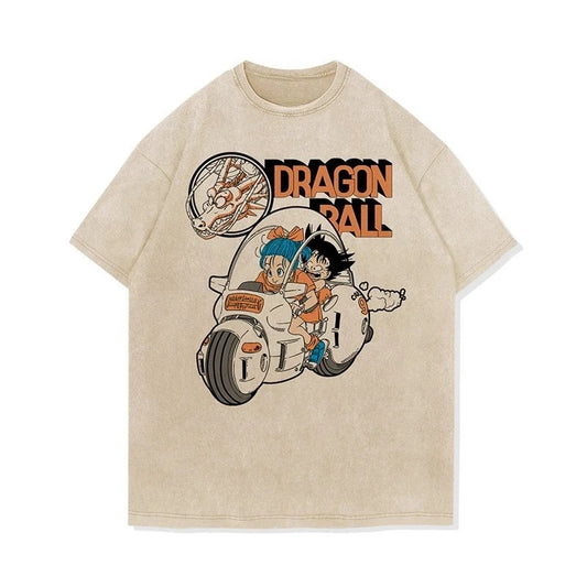 DRAGON BALL - STONE WASH T-SHIRT