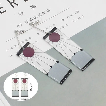 Demon Slayer  Tanjiro Earrings