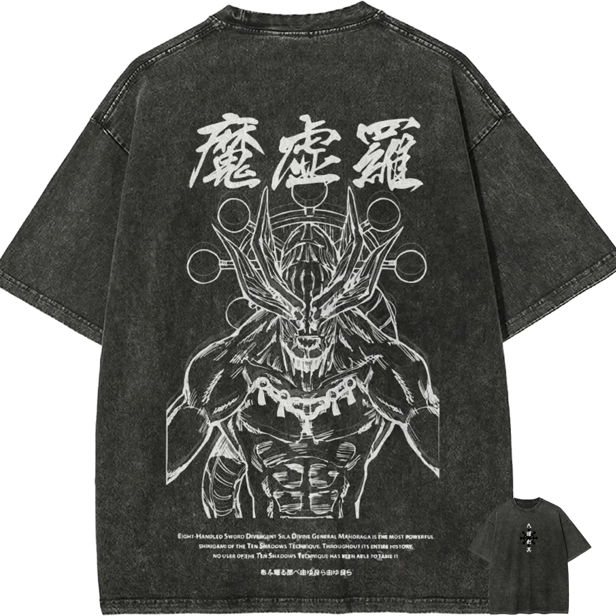 MAHORAGA – ACID WASH T-SHIRT