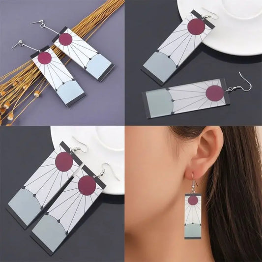 Demon Slayer  Tanjiro Earrings