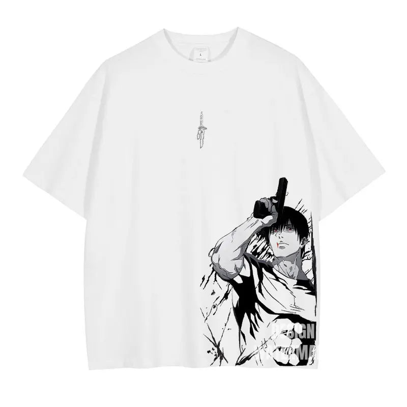 TOJI FUSHIGURO - RELAXED WASH T-SHIRT